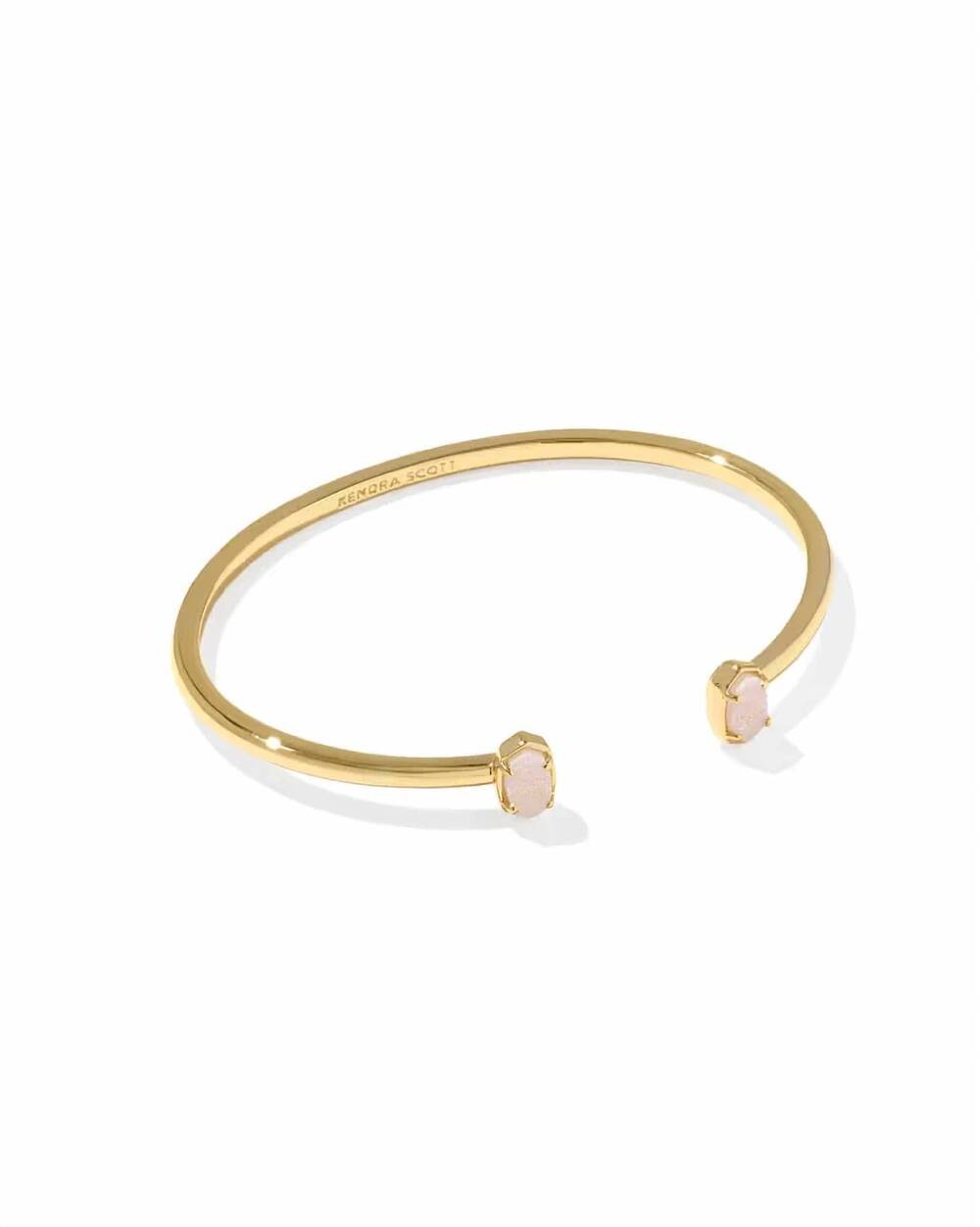 NEW KENDRA SCOTT women's emilie cuff bracelet in gold